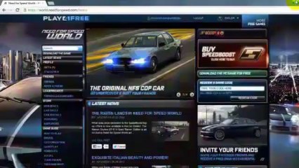 Need for Speed World Boost Hack 2013 🚗 – Free Generator & Unlimited Resources