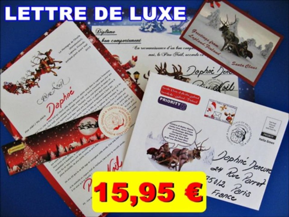 Lettre du Père Noël 2013, Père Noël 2013, Noël 2013,Lettre du Père Noël, Laponie