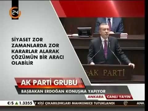 Başbakan Erdoğan 22 Ocak 2013 TBMM Grup Toplantısı Konuşması