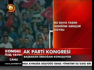 Başbakanımız, 4. Kongrede Ak Parti Gençlik Kollarını Selamladı