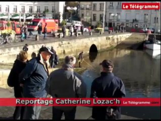 Le corps de Julien retrouvé ce midi dans le port de Vannes
