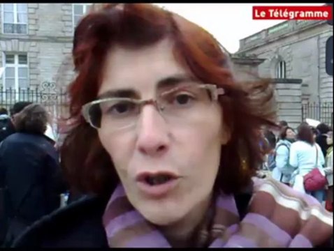 Vannes - Près de 500 manifestants dans les rues