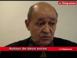 Régionales. Le Drian 