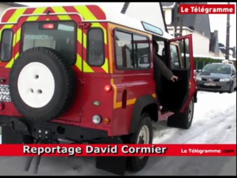 Carhaix. Les pompiers livrent des repas à domicile