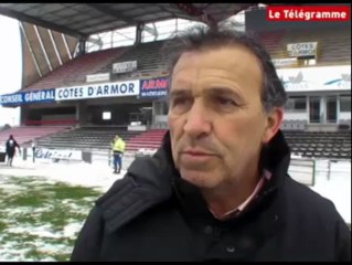 Guingamp-PSG. En Avant se démène pour déneiger le terrain