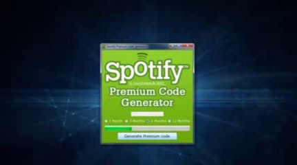 Generateur de Premium Code Spotify [lien description] (Novembre 2013)