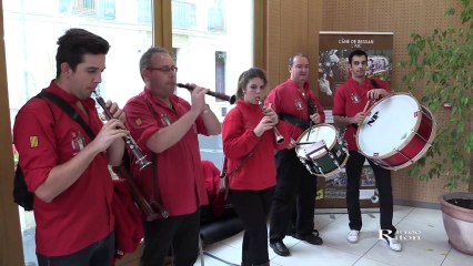 Accueil des Tarragonais à Bessan