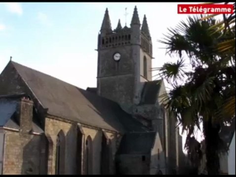 Quimperlé (29). Nouvelles giboulées de neige