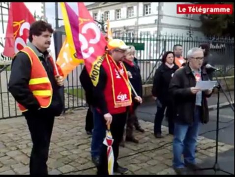 Pontivy (56). 500 manifestants dans les rues
