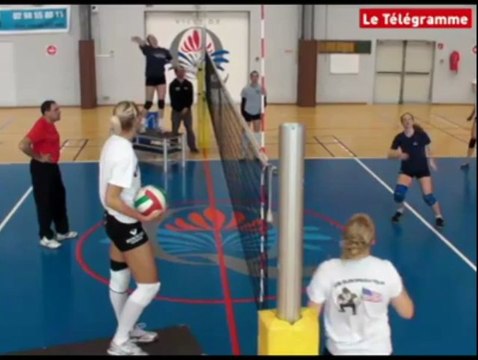 Quimper (29). Les volleyeuses préparent leur finale