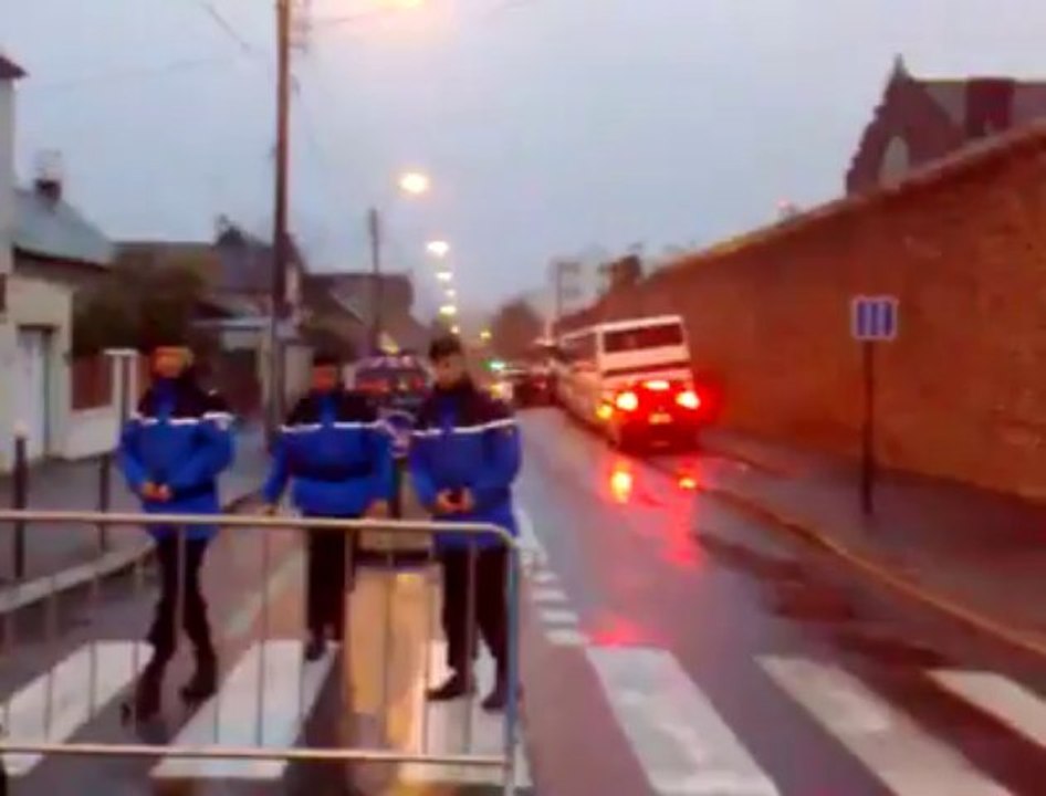 Rennes (35).  Transfert des détenus le dimanche 28 mars 2010