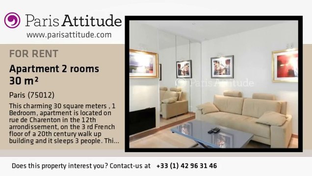 1 Bedroom Apartment for rent - Ledru-Rollin, Paris - Ref. 7891