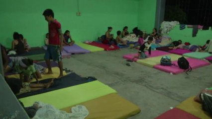 México: desplazados esperan huracán