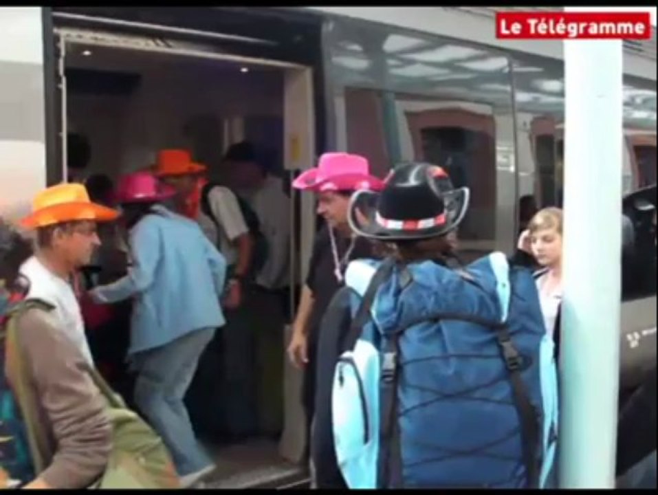 Carhaix (29). Vieilles Charrues : les premiers cow-boys arrivent !