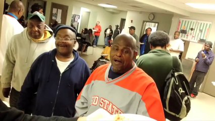 Homeless Pizza Party Prank!!