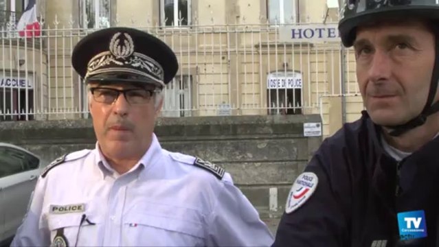 Des patrouilles de policiers en VTT circulent depuis lundi à Carcassonne, pour lutter efficassement contre toutes les incivilités du quotidien.