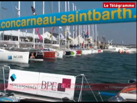 Concarneau (29). Transat AG2R : des skippers rencontrent des enfants