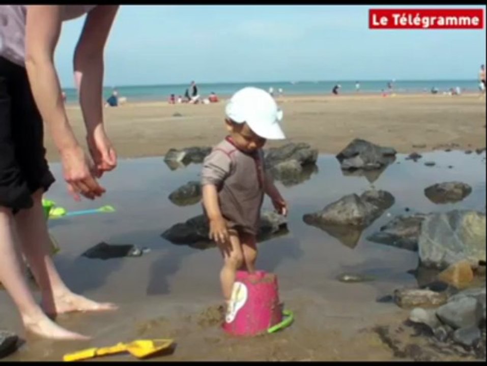 Plérin. La plage des Rosaires prise d'assaut