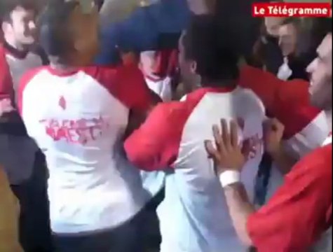 Stade Brestois 29. Montée en Ligue 1 : la joie des joueurs