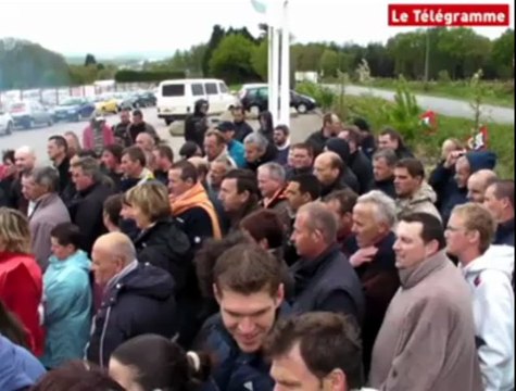 Locminé (56). Les salariés de Jean Floc'h en grève