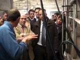 Côtes-d'Armor. Visite de Jean-François Copé