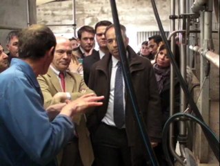 Côtes-d'Armor. Visite de Jean-François Copé