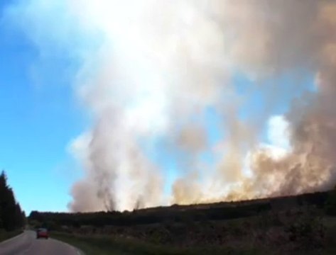Incendie des Monts d'arrée