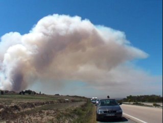 Incendie dans les Monts d'arrée