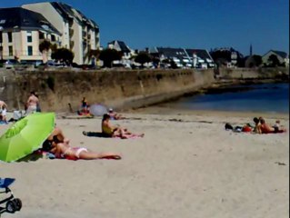 Plage à Concarneau