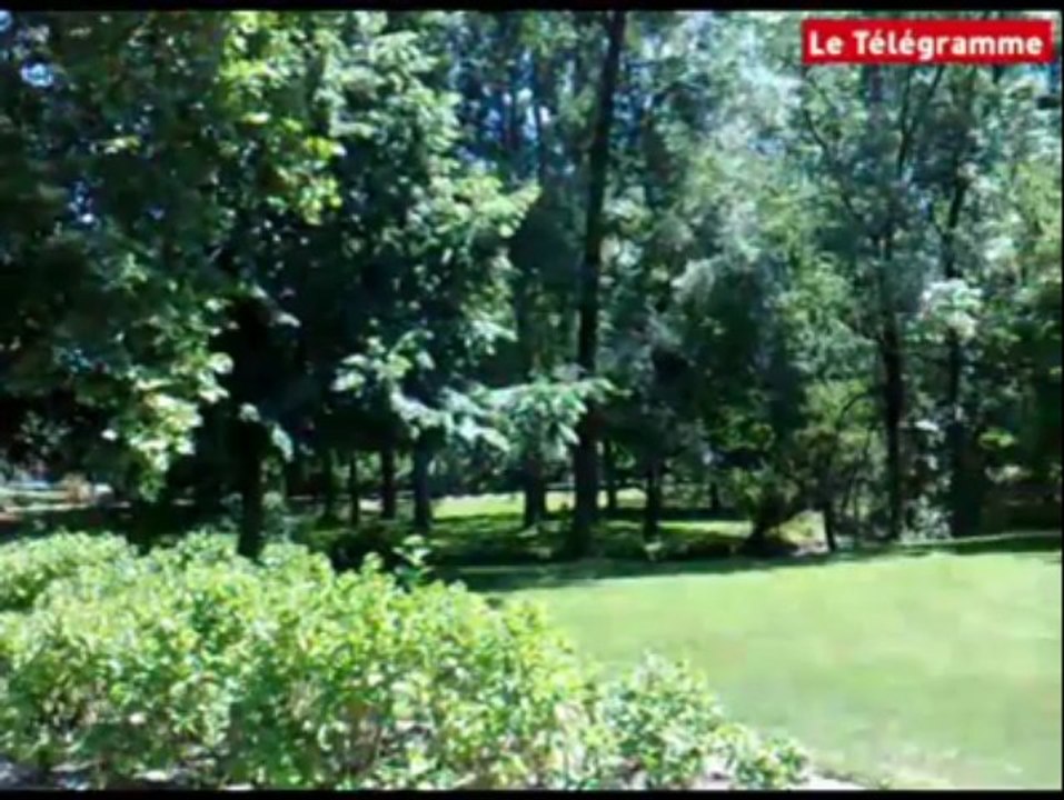 Vannes (56). Les jardins de la Préfecture se dévoilent
