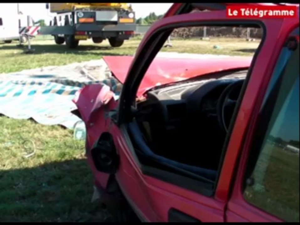 Saint-Avé. Deux chutes pour lever le pied...