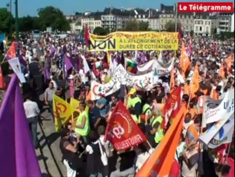 Quimper (29). 11.000 manifestants dans les rues