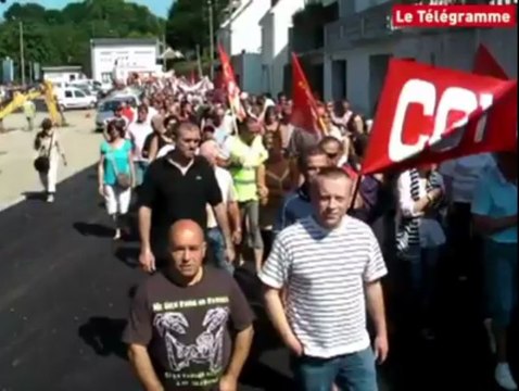 Quimperlé (29). 3.000 manifestants contre la réforme des retraites