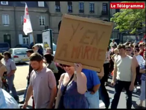 Pontivy (56). Plus de 2.300 manifestants