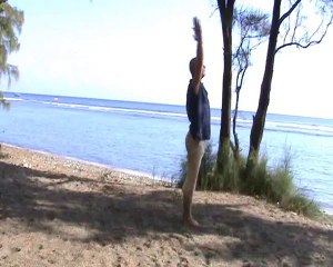 Yoga, la salutation au soleil