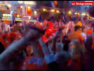 Pays-Bas - Uruguay. Liesse populaire à Rotterdam après la victoire des "Oranje"