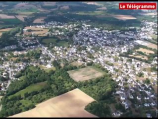 Mellac (29). Grand spectacle à 500 m d'altitude