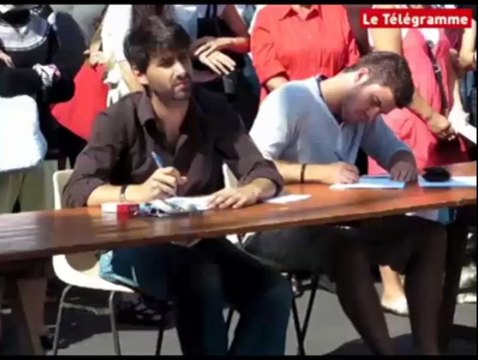 Quimper (29). Batteurs et sonneurs s'affrontent au Cornouaille