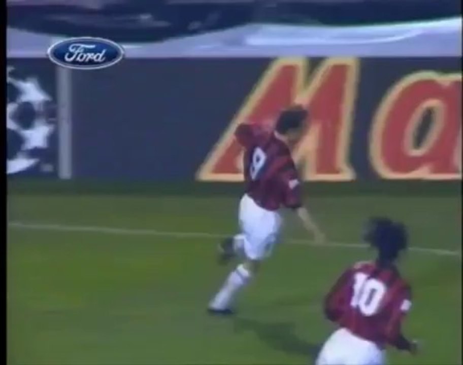 Jean-Pierre Papin  FC Porto Vs AC Milan 03.03.93 - Champions league 1993-