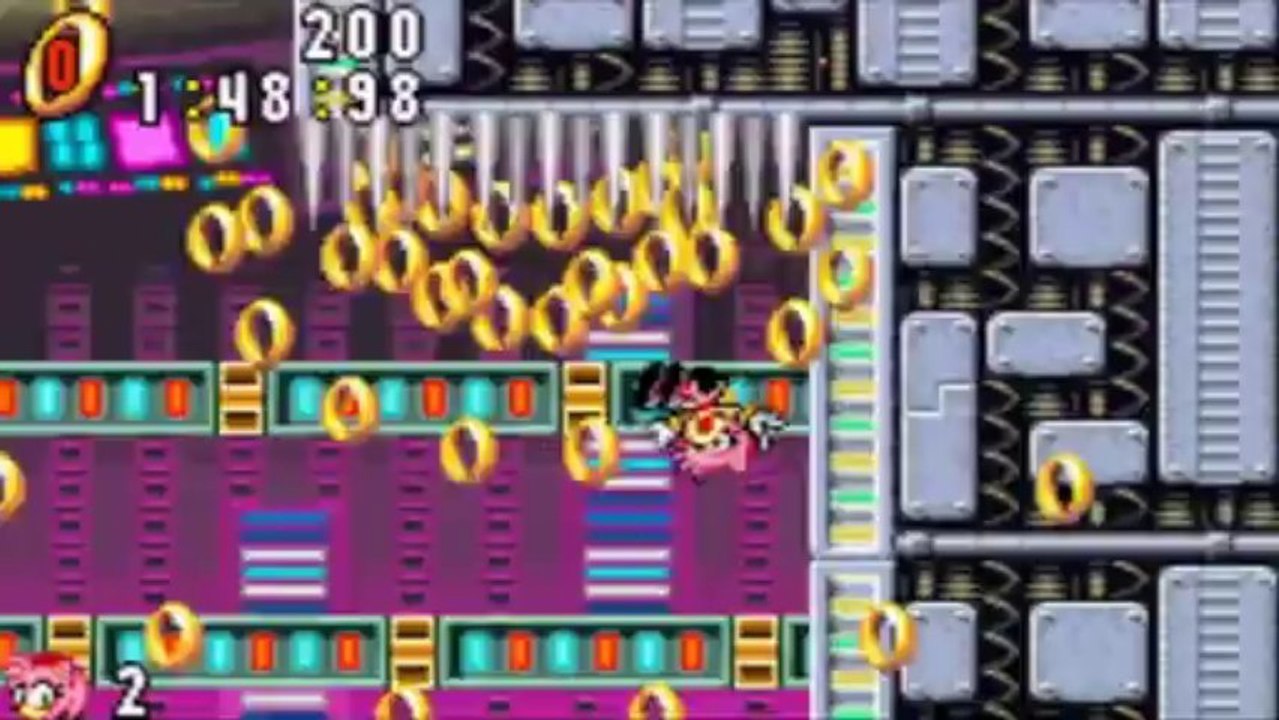Sonic Advance - Amy : Cosmic Angel Zone