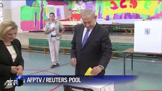 Israeli Premier Netanyahu votes in municipal elections