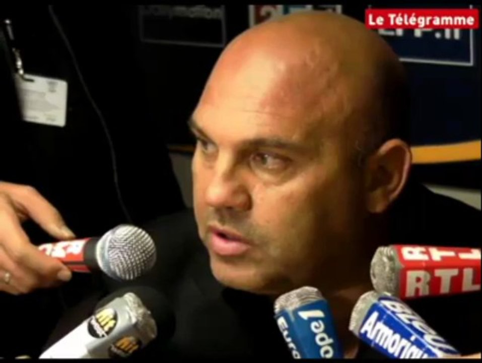 Coupe de la Ligue. Guingamp-Rennes (3-1) : la réaction de Frédéric Antonetti