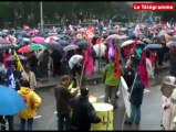 Quimper (29). Environ 12.000 manifestants dans les rues