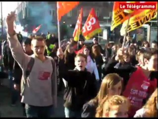 Vannes (56). Forte mobilisation contre la réforme des retraites