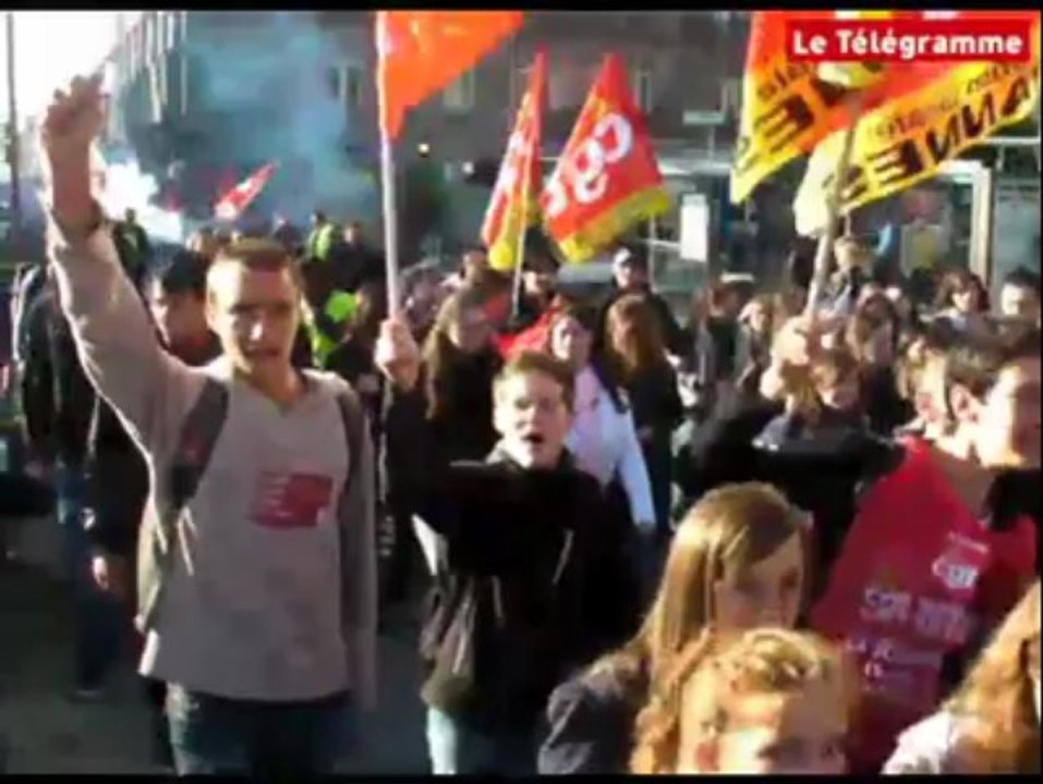 Vannes (56). Forte mobilisation contre la réforme des retraites