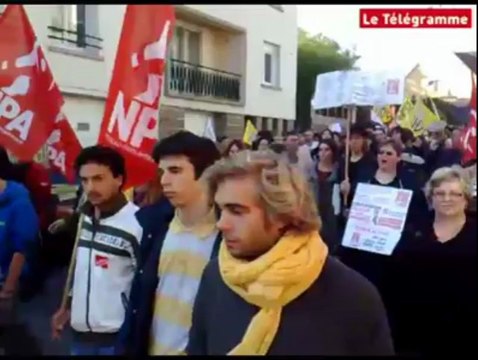 Carhaix (29). 2.000 manifestants contre le projet de réforme des retraites
