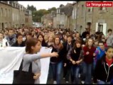 Guingamp (22). 400 lycéens dans la rue