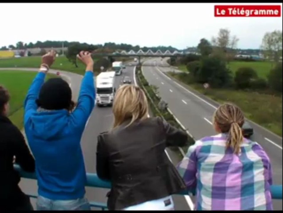 Lorient (56). Retraites : pas de lycéens dans les rues mais des étudiants et quelques salariés