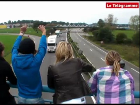 Lorient (56). Retraites : pas de lycéens dans les rues mais des étudiants et quelques salariés