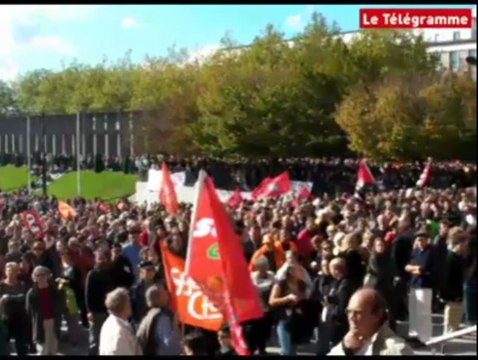 Brest (29). De nombreux jeunes parmi les manifestants